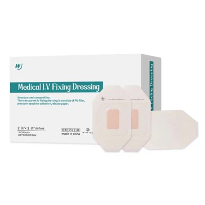 Медицинская заправка IV ясная самоклеящая пленочная заправка с поглотительной подушкой